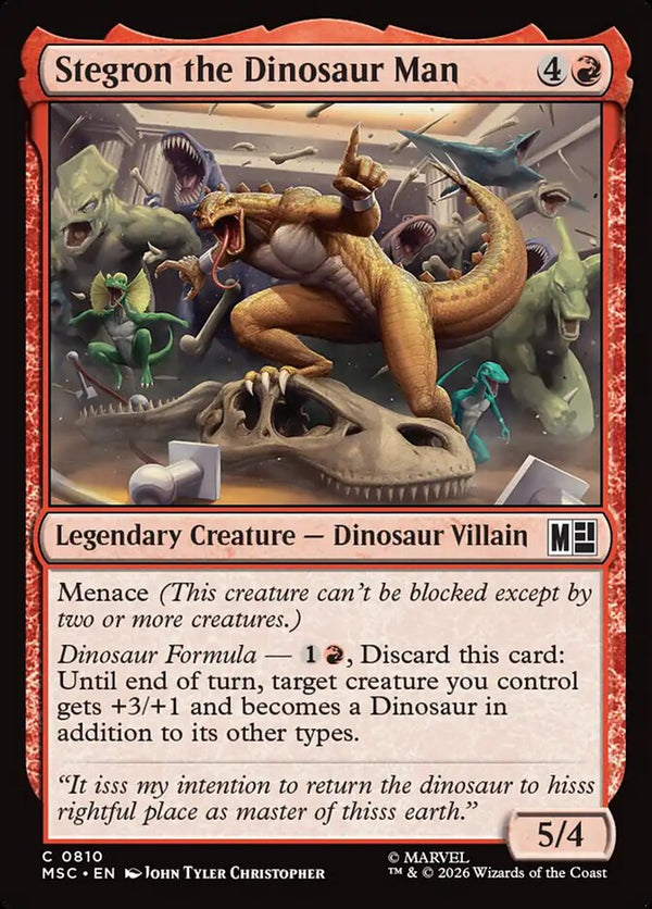 Stegron the Dinosaur Man (MSC)