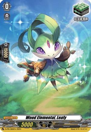 Wood Elemental, Leafy (D-PR/380EN) - D-PR/380EN - Promo