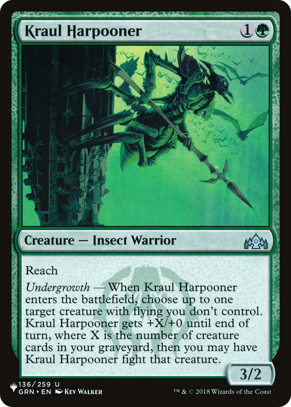 Kraul Harpooner - GRN Reprint (PLST)