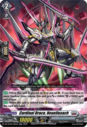 Cardinal Draco, Neuellusach - DZ-BT05/029EN - Double Rare