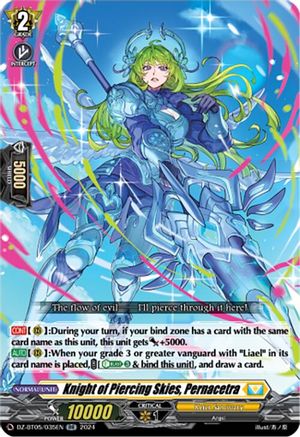 Knight of Piercing Skies, Pernacetra - DZ-BT05/035EN - Double Rare