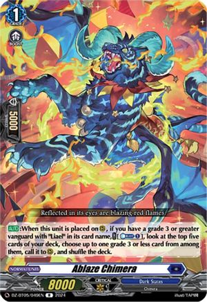 Ablaze Chimera - DZ-BT05/049EN - Rare