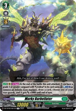 Murky Barbellater - DZ-BT05/061EN - Rare