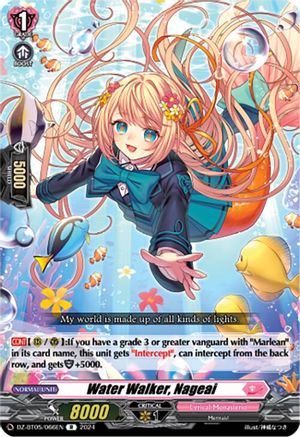 Water Walker, Nageai - DZ-BT05/066EN - Rare