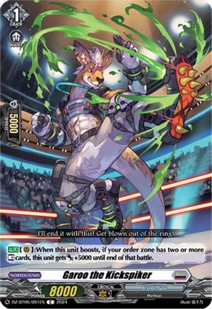 Garoo the Kickspiker - DZ-BT05/091EN - Common