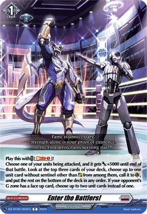 Enter the Battlers! - DZ-BT05/094EN - Common