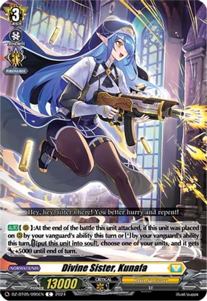 Divine Sister, Kunafa - DZ-BT05/095EN - Common