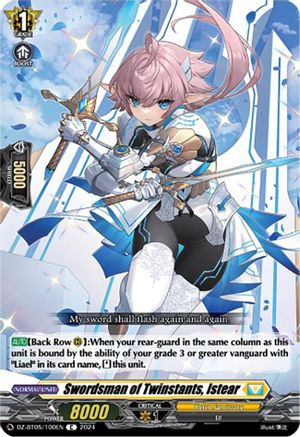 Swordsman of Twinstants, Istear - DZ-BT05/100EN - Common