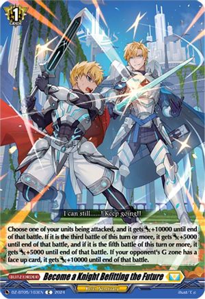Become a Knight Befitting the Future - DZ-BT05/103EN - Common