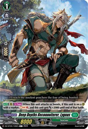 Deep Depths Reconnoiterer, Lygnas - DZ-BT05/109EN - Common