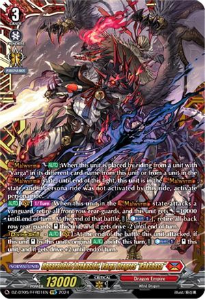Unparalleled Drekasleif, Varga Dragres "Rakshasa" (FFR) - DZ-BT05/FFR01EN - Double Frame Rare