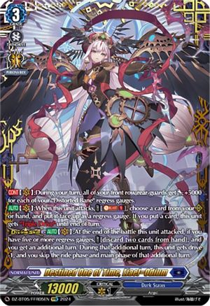 Destined One of Time, Liael=Odium (FFR) - DZ-BT05/FFR05EN - Double Frame Rare