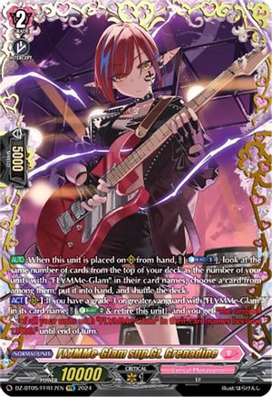 FLMMe-Glam sup.Gt. Grenadine (FFR) - DZ-BT05/FFR17EN - Double Frame Rare