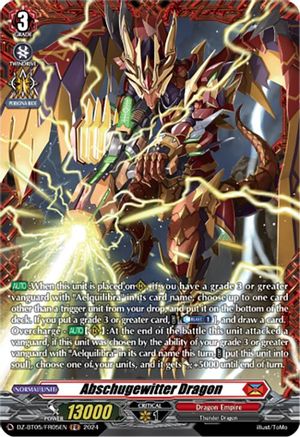 Abschugewitter Dragon (FR) - DZ-BT05/FR05EN - Frame Rare