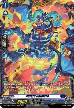 Ablaze Chimera (FR) - DZ-BT05/FR14EN - Frame Rare