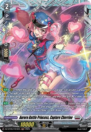 Aurora Battle Princess, Capture Cherrino (FR) - DZ-BT05/FR19EN - Frame Rare