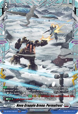 Nova Grapple Arena: Permafrost (FR) - DZ-BT05/FR24EN - Frame Rare