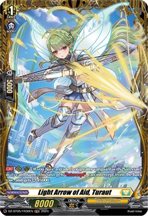 Light Arrow of Aid, Turaut (FR) - DZ-BT05/FR30EN - Frame Rare