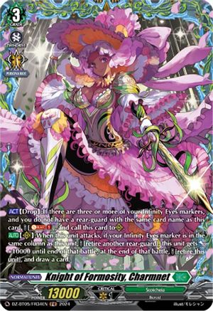 Knight of Formosity, Charmnet (FR) - DZ-BT05/FR34EN - Frame Rare
