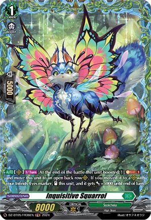 Inquisitive Squarrol (FR) - DZ-BT05/FR36EN - Frame Rare
