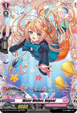 Water Walker, Nageai (FR) - DZ-BT05/FR47EN - Frame Rare