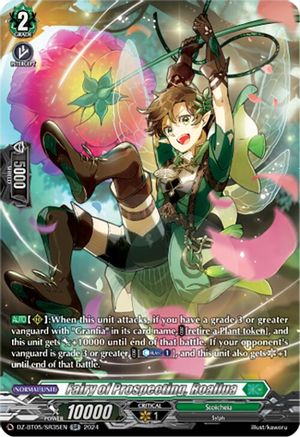 Fairy of Prospecting, Roallua (SR) - DZ-BT05/SR35EN - Silver Rare