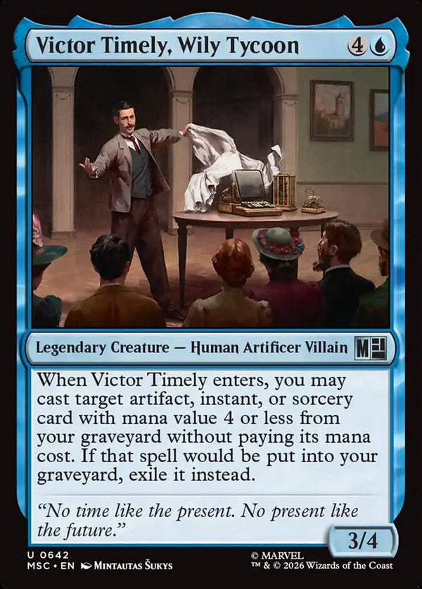 Victor Timely, Wily Tycoon (MSC)