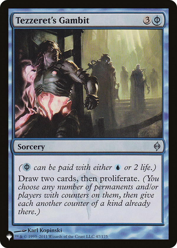 Tezzeret's Gambit - NPH Reprint (PLST)