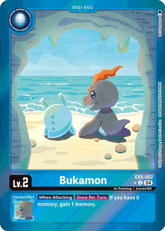 Bukamon (Limited Foil) - EX8-002 - Uncommon