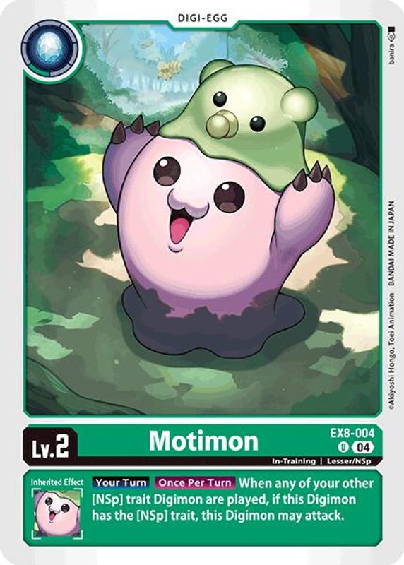 Motimon - EX8-004 - Uncommon