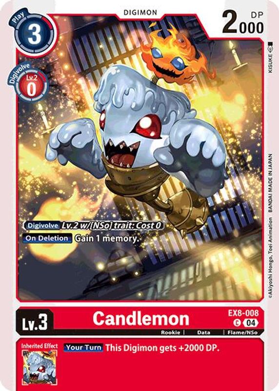 Candlemon - EX8-008 - Common