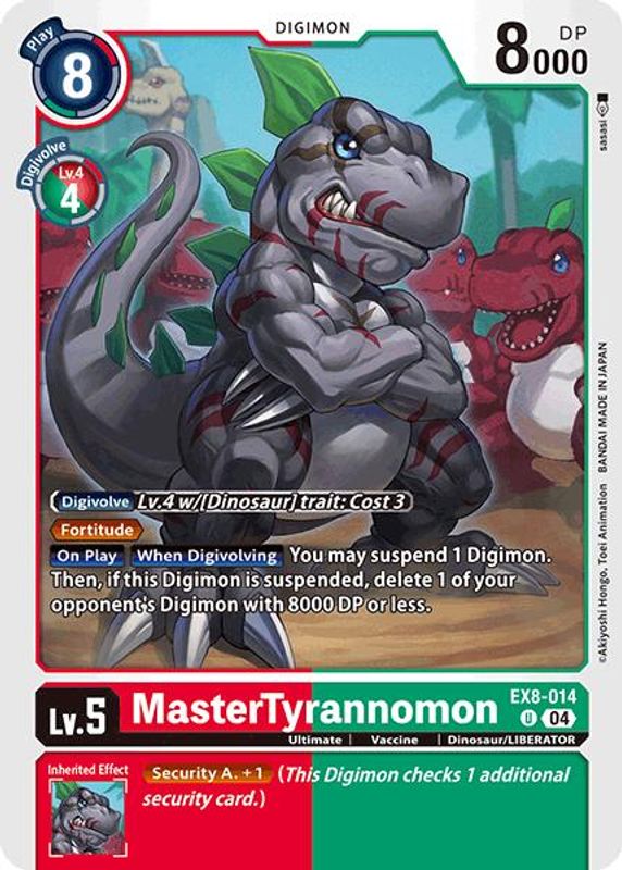 MasterTyrannomon - EX8-014 - Uncommon