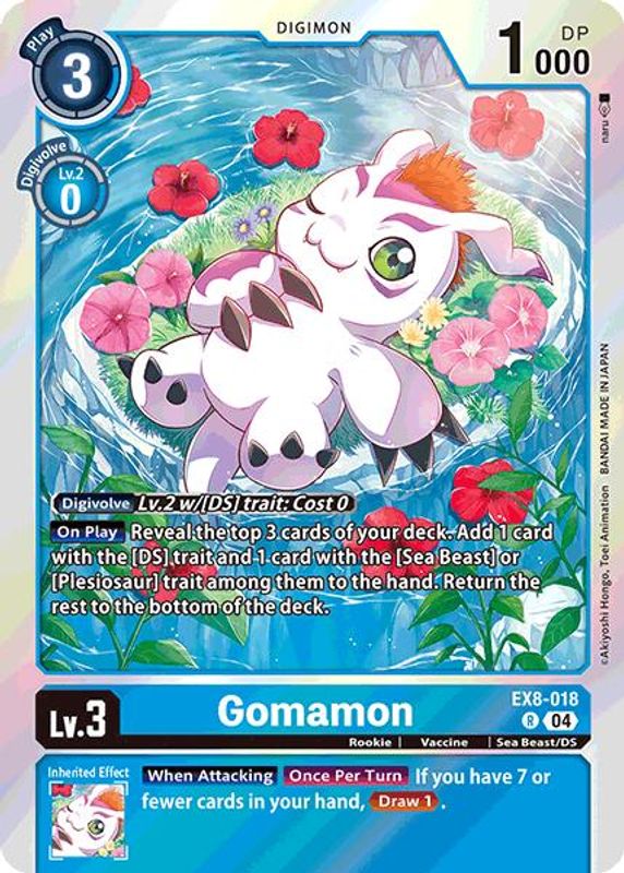 Gomamon - EX8-018 - Rare