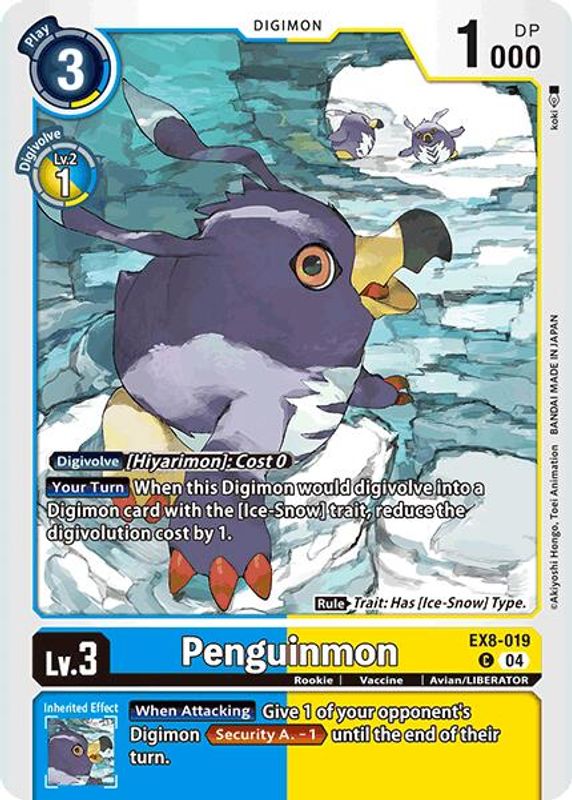 Penguinmon - EX8-019 - Common