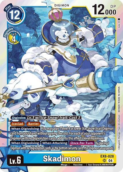 Skadimon - EX8-028 - Super Rare