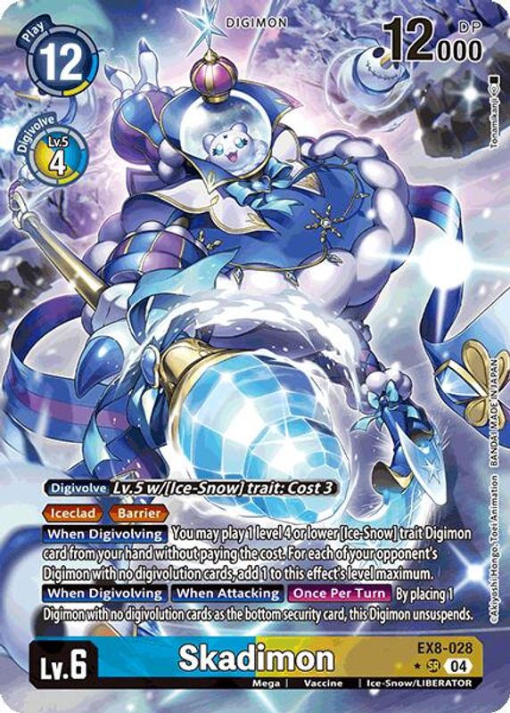 Skadimon (Alternate Art) - EX8-028 - Super Rare