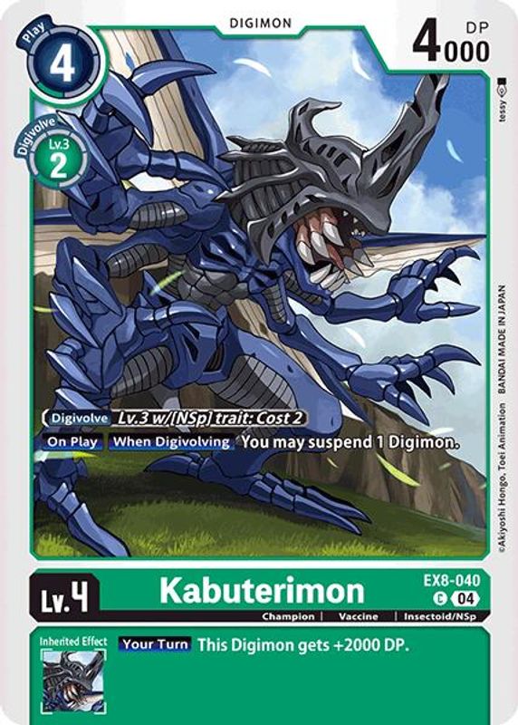 Kabuterimon - EX8-040 - Common
