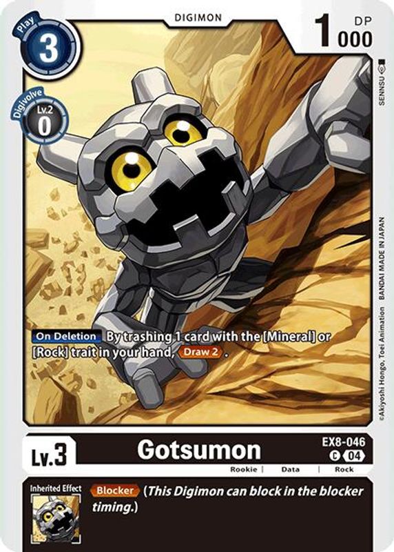 Gotsumon - EX8-046 - Common