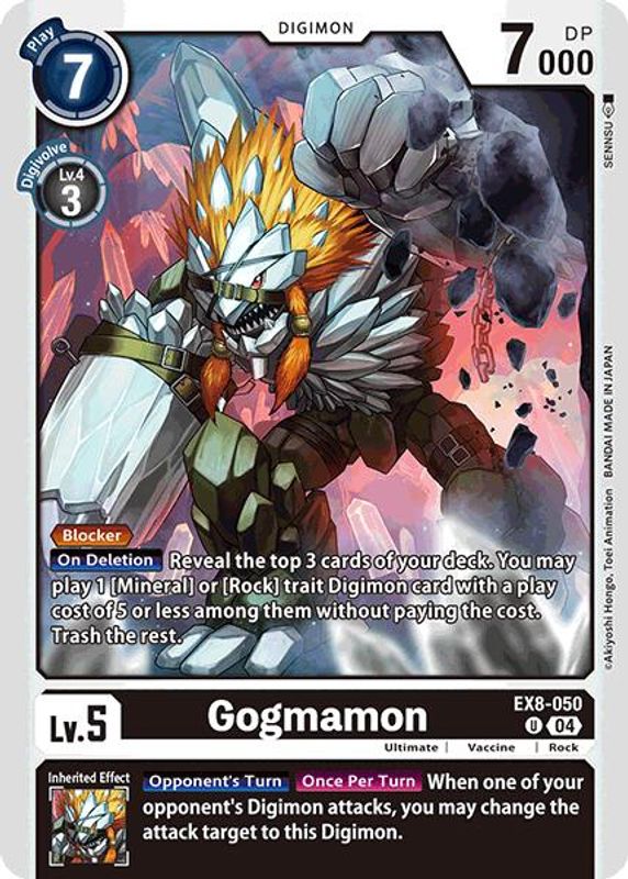 Gogmamon - EX8-050 - Uncommon