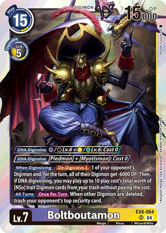 Boltboutamon - EX8-064 - Super Rare
