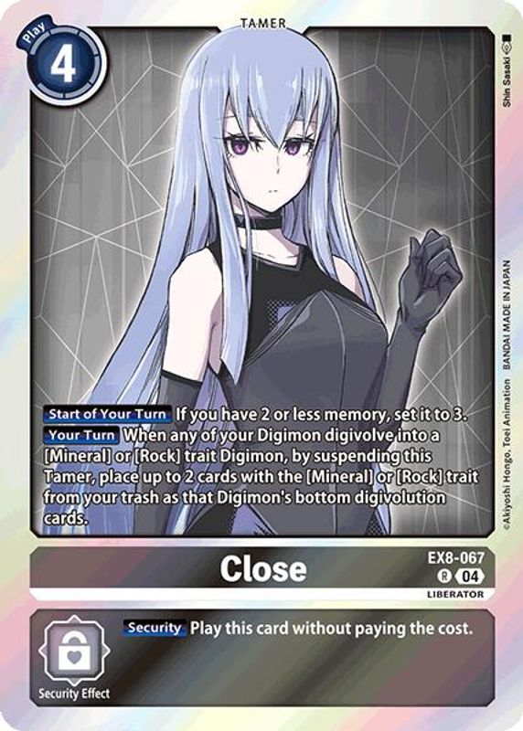 Close - EX8-067 - Rare