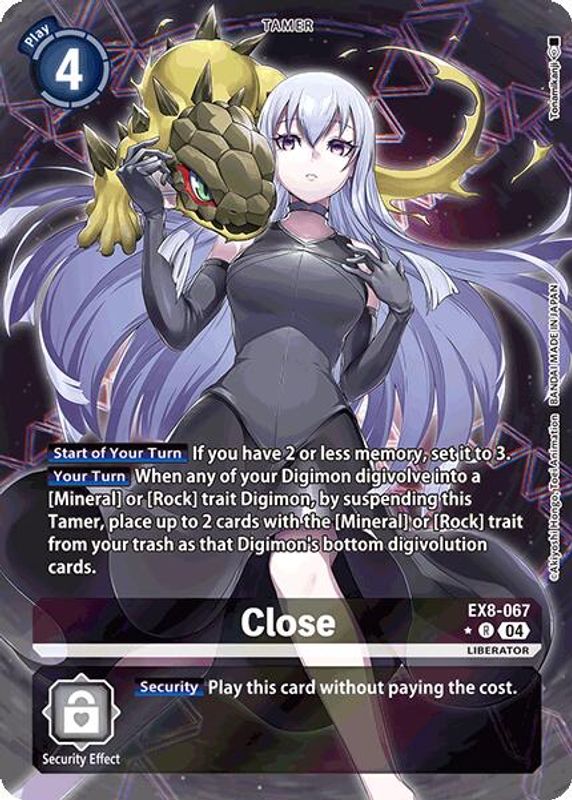 Close (Alternate Art) - EX8-067 - Rare