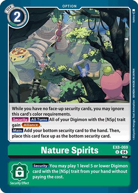 Nature Spirits - EX8-069 - Uncommon