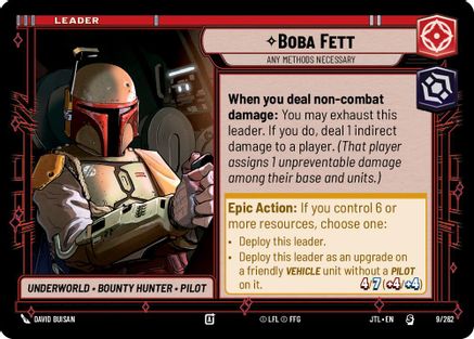Boba Fett - Any Methods Necessary - 009/262 - Special