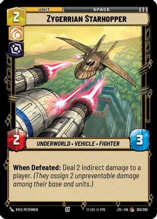 Zygerrian Starhopper - 183/262 - Common