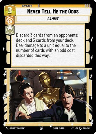 Never Tell Me the Odds - 208/262 - Special