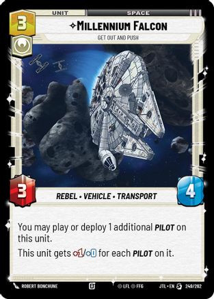Millennium Falcon - Get Out And Push - 249/262 - Special