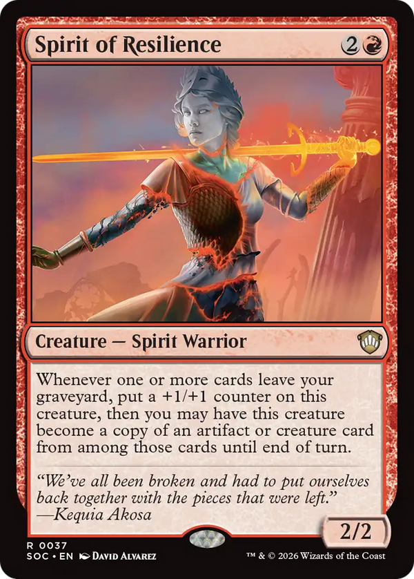 Spirit of Resilience (SOC)