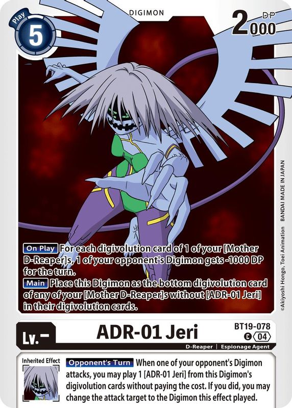 ADR-01 Jeri - BT19-078 - Common