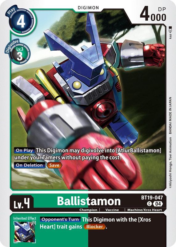 Ballistamon - BT19-047 - Common
